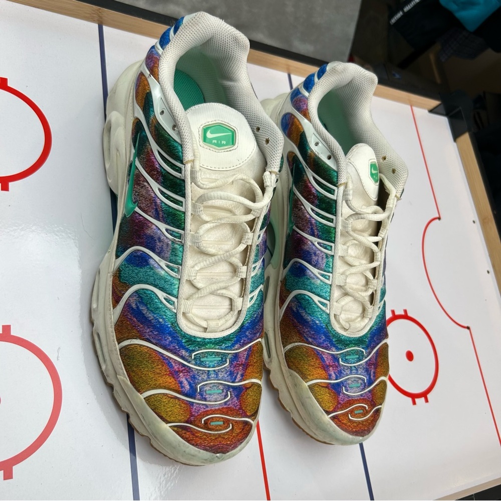 Nike Air Max Plus Tn Print Alternate Galaxy Mens 13 Colorful Sneakers AR1949-100 - Picture 14 of 16